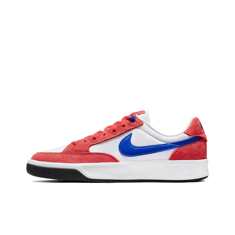 Nike SB Adversary Skateboard Shoes Unisex Low Top Red/White/Blue/Black