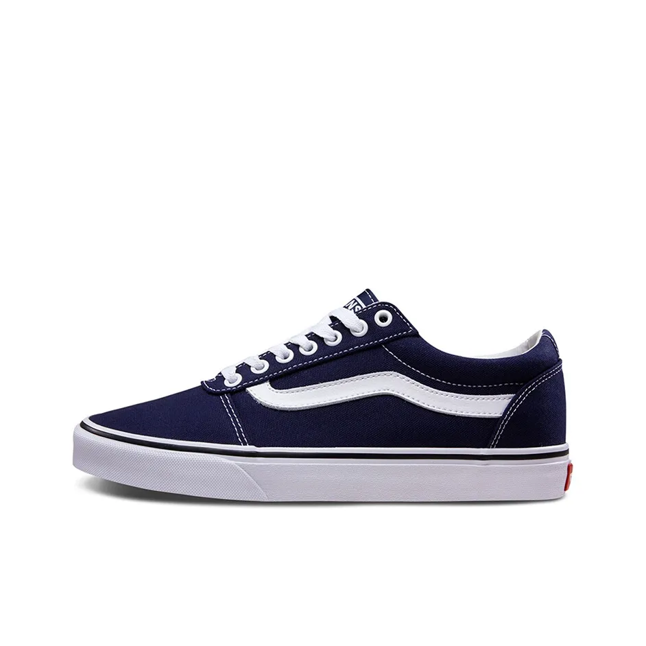 Vans Ward Skateboard Shoes Unisex Low Top Blue/White