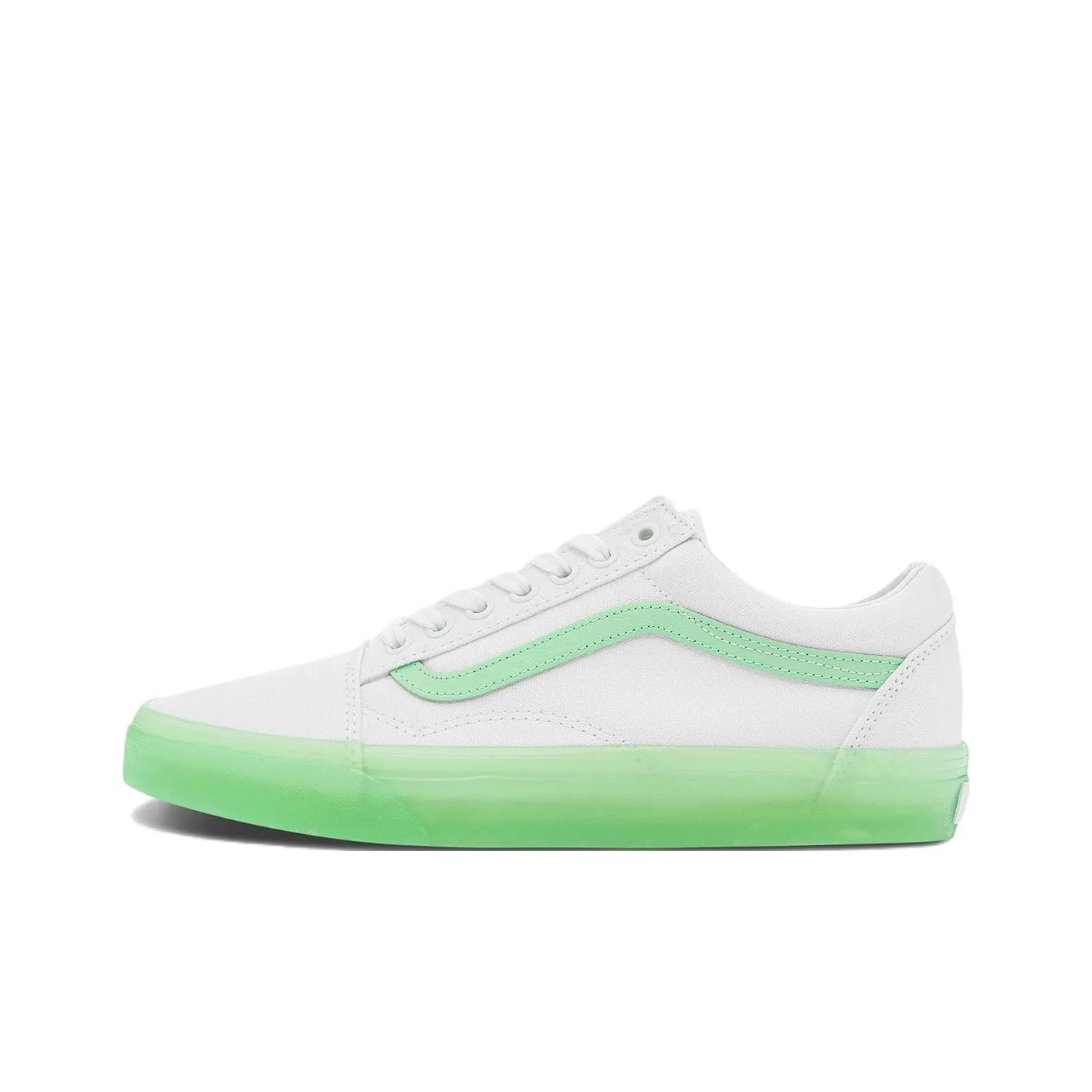 VANS Old Skool Collection Низкие Кроссовки для Скейтбординга Унисекс Авокадо Зеленый