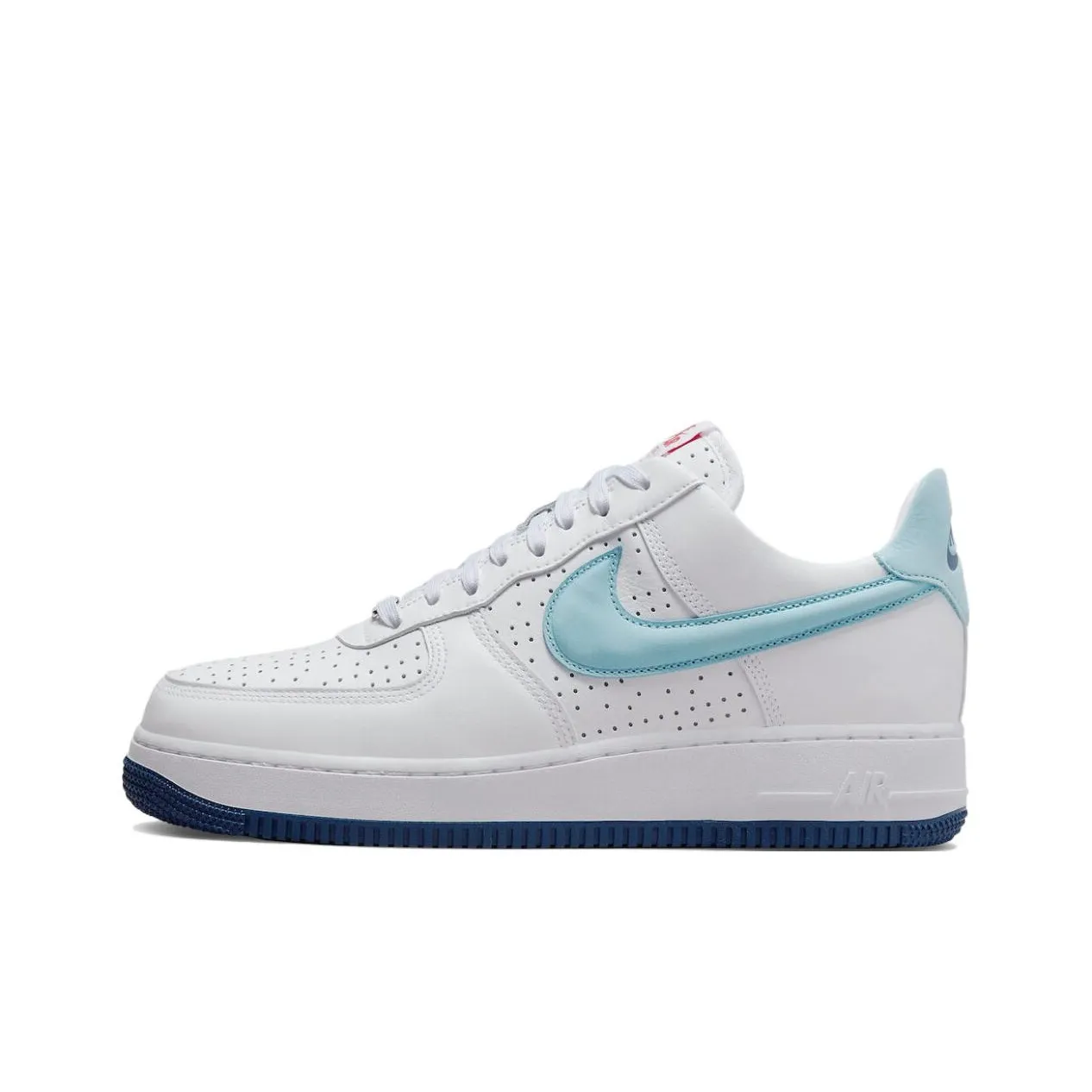 Nike Air Force 1 Skateboard Shoes Men Low Top White/Blue