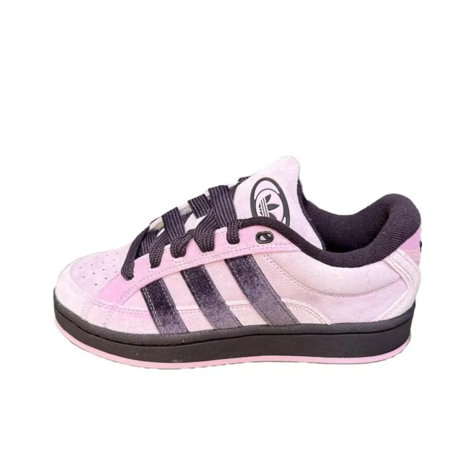 Adidas Originals CAMPUS 00s Устойчивые к истиранию низкие скейтбордические кроссовки унисекс розовые
