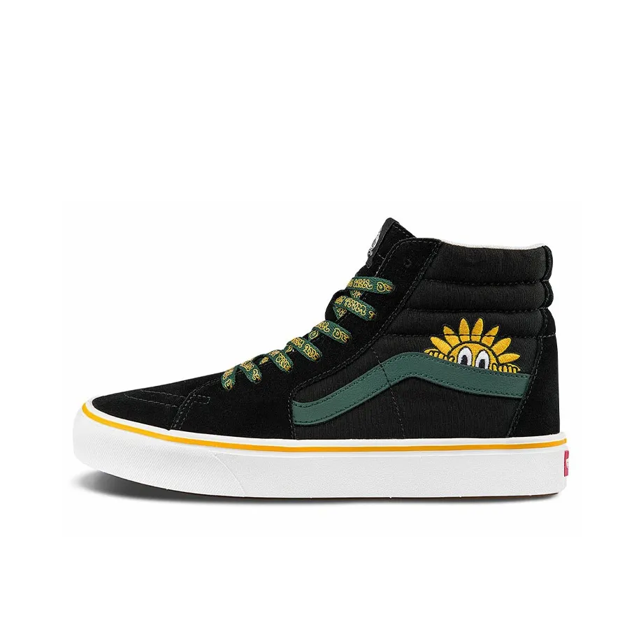 Vans SK8 High Топ Скейтборд Кроссовки Унисекс Черный