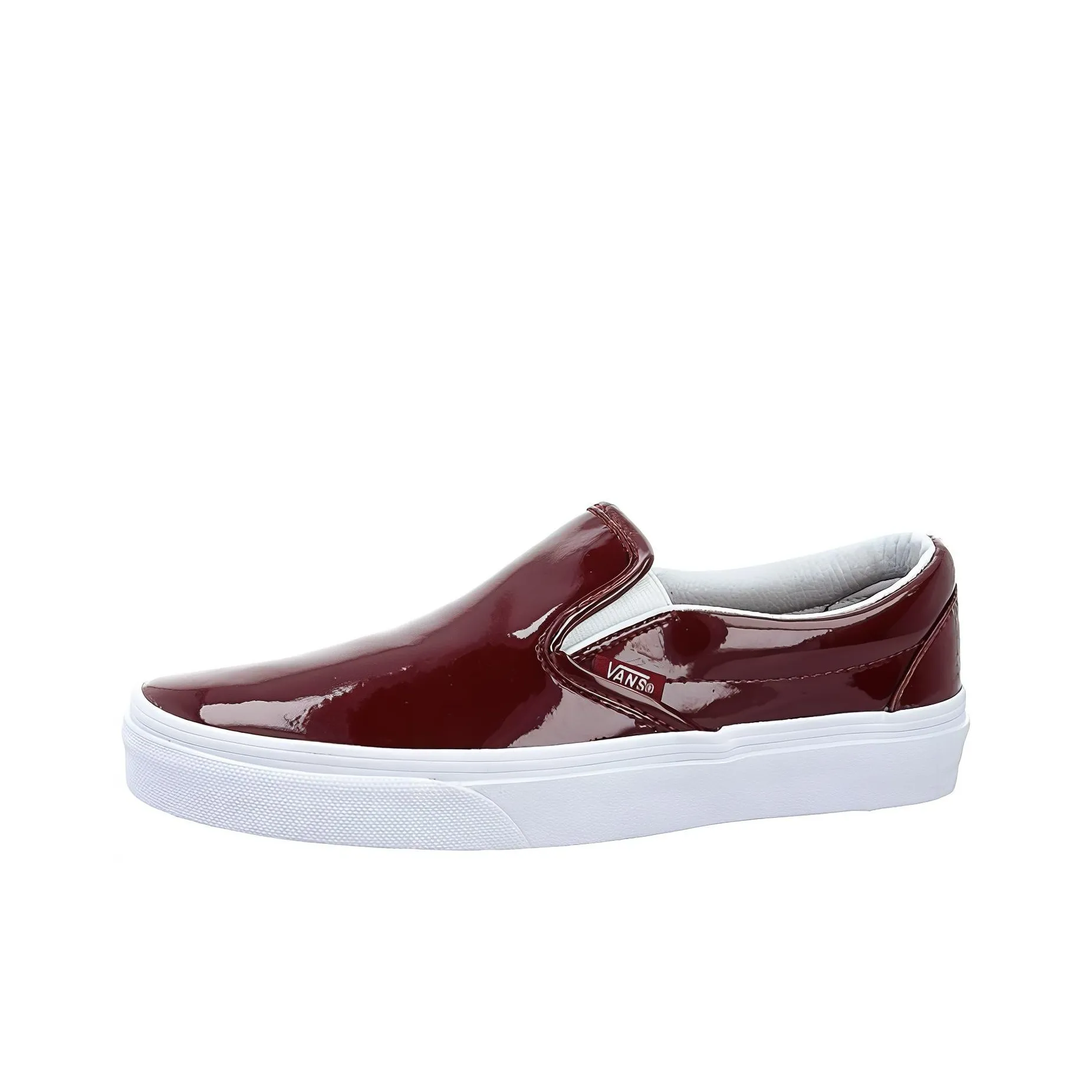 VANS Slip On Легкие Низкие Кроссовки для скейтбординга Женские Красные