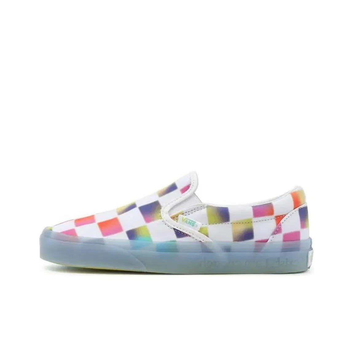 Vans Slip on Series Skateboard Shoes Unisex Low Top Multicolor