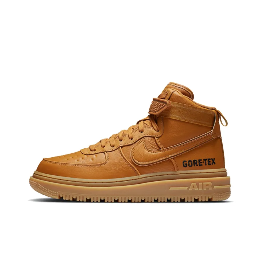 Nike Air Force 1 Gore Tex Boot 'Пшеница' Высокие Кроссовки для скейтбординга Мужские Желтые