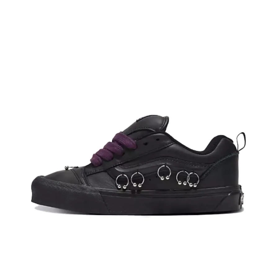 VANS Knu Skool Low Топ Скейтборд Кроссовки Унисекс Черный