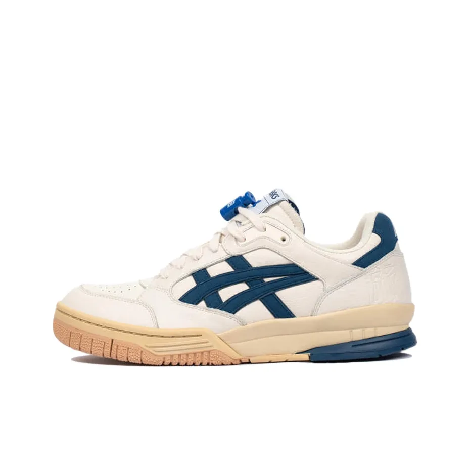 KIKS x Asics Гель Spotlyte Винтажные баскетбольные кроссовки Унисекс Белый Синий