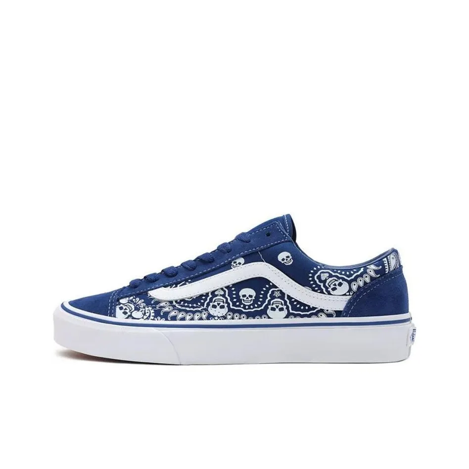 VANS Style 36 'Bandana' Низкие Кроссовки для скейтбординга Унисекс Синие