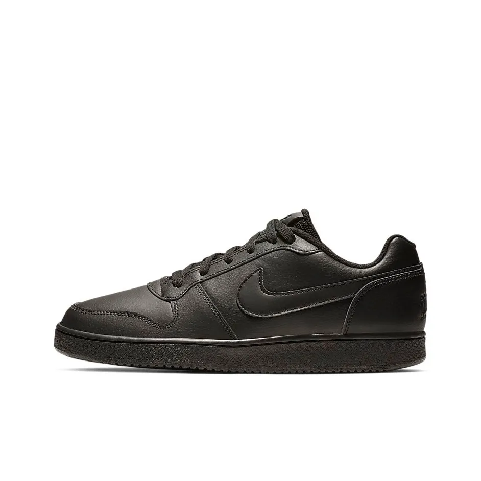 Nike EBERNON Low Винтажная модель Низкие кеды Скейтборд Обувь Мужская Черная