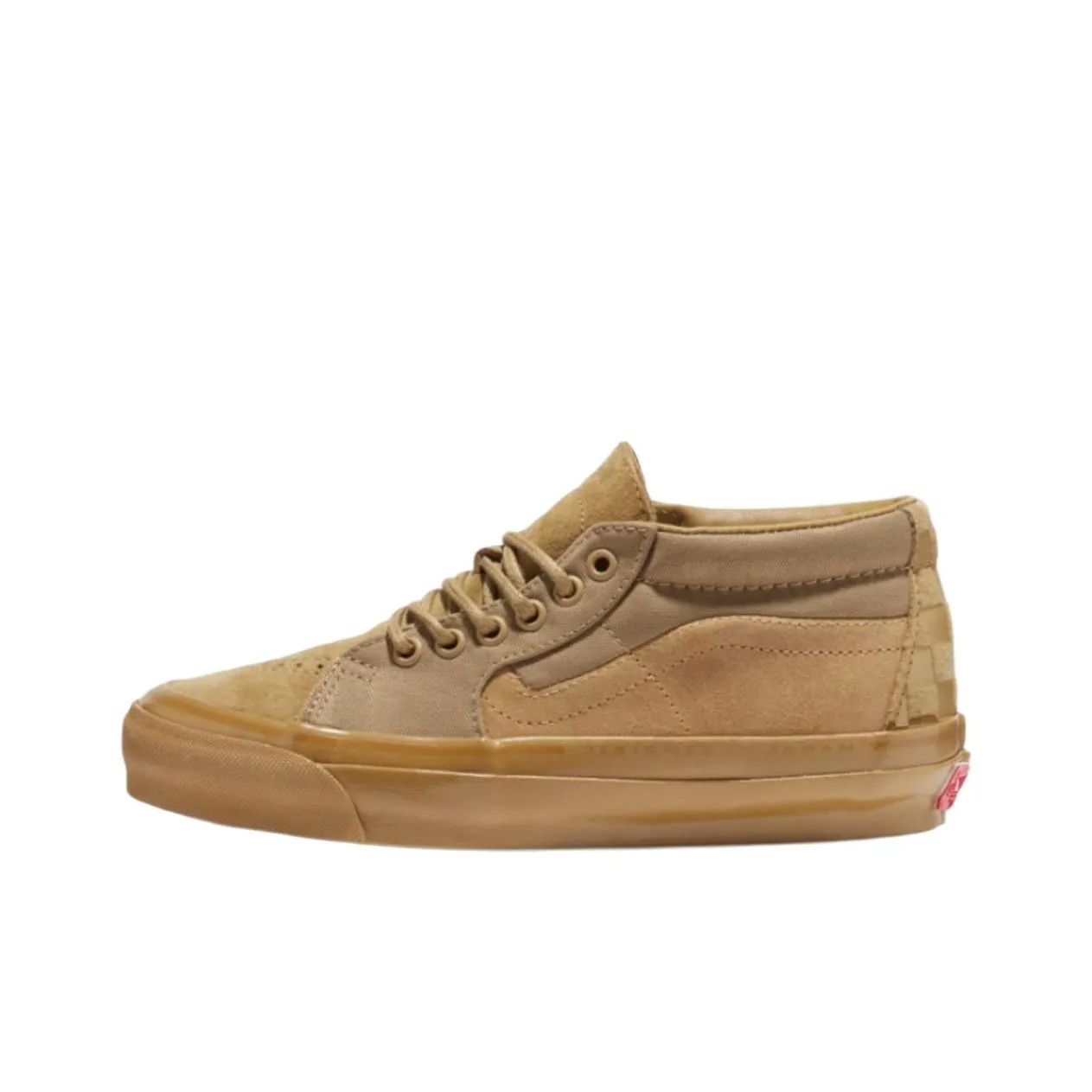Vans TOKYO DESIGN COLLECTIVE Skateboard Shoes Unisex Mid-Top Brown