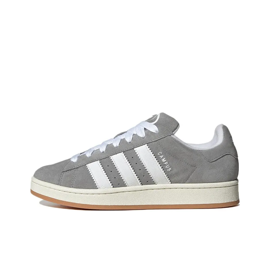 Adidas Originals Campus 00s Skateboard Shoes Unisex Low Top Gray/White