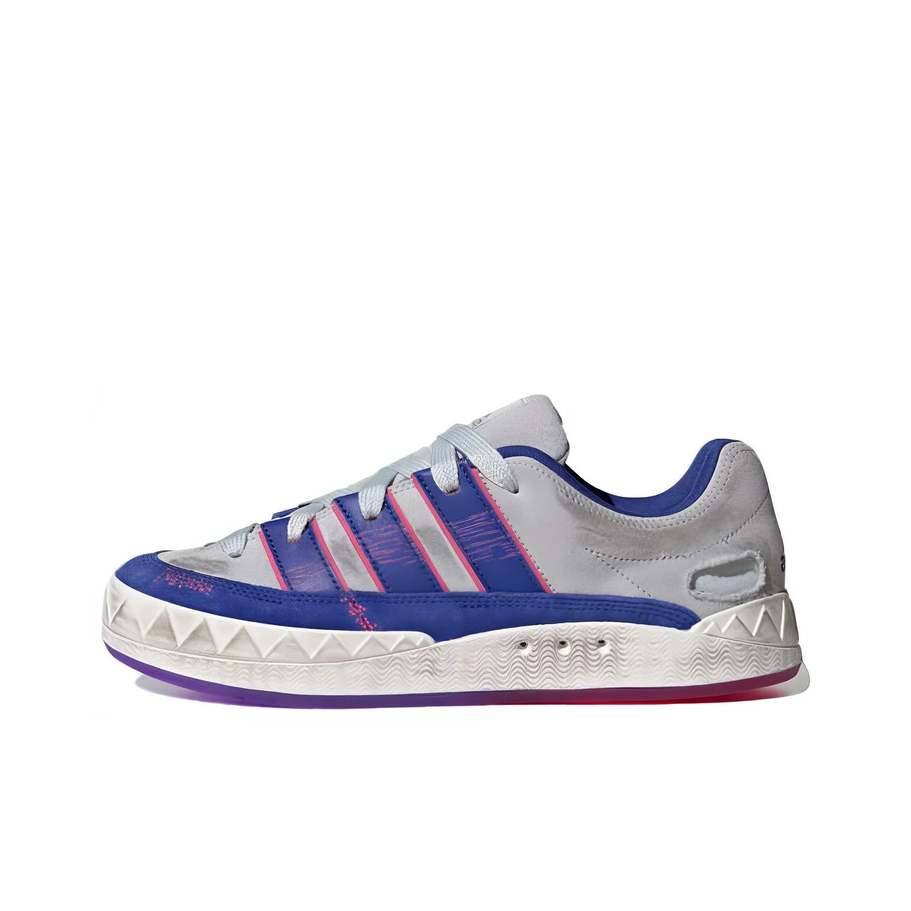 Adidas Originals Adimatic Skateboard Shoes Unisex Low-Top Gray Blue