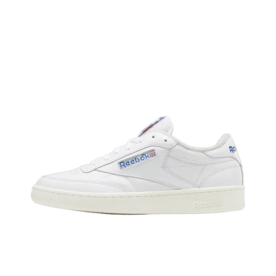REEBOK CLUB C 85 VINTAGE Кожаные низкие кроссовки для скейтбординга унисекс белые