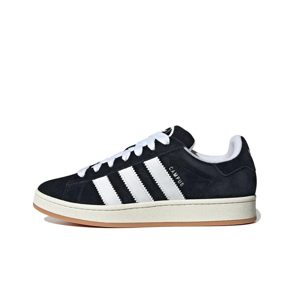 Adidas Originals Campus 00s Skateboard Shoes Unisex Low Top Black/White