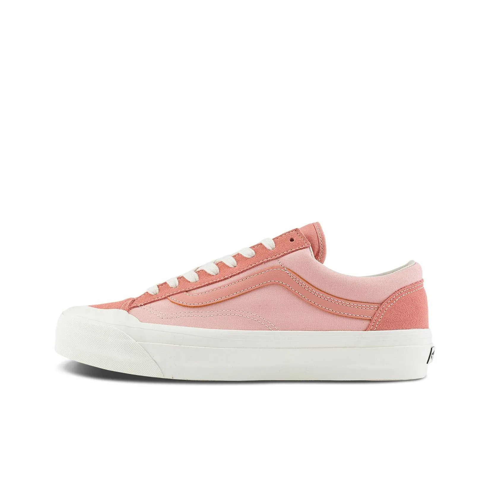 Vans Old Skool Reissue 136 Устойчивые к истиранию Дышащие Низкие Кроссовки для скейтбординга Унисекс Розовые