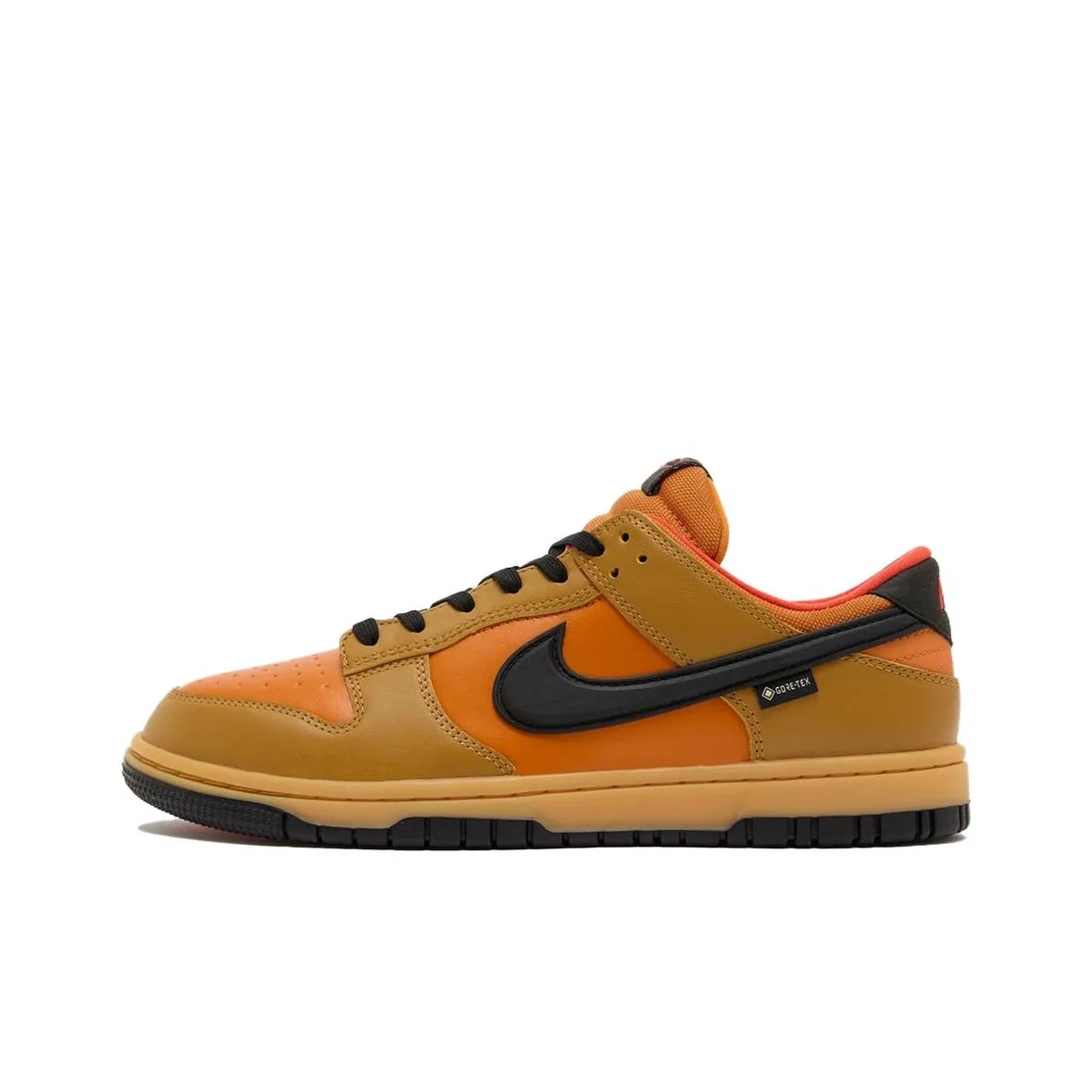 Nike Dunk Классический и Универсальный Водонепроницаемый Низкий Топ Скейтборд Кроссовки Мужские Коричневые