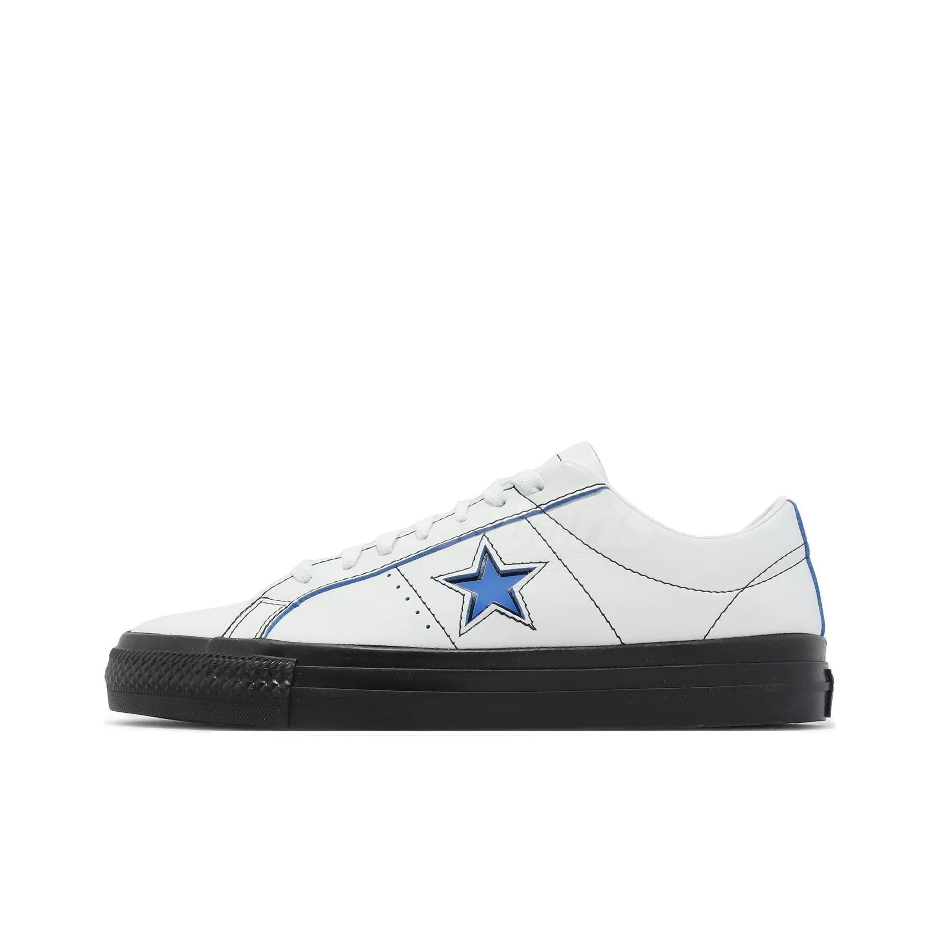 Converse One Star Pro Skateboard Shoes Unisex Low Top White Blue