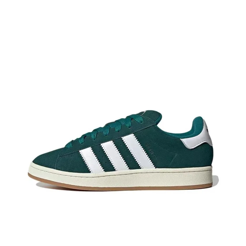 Adidas Originals Campus 00s Skateboard Shoes Unisex Low Top Jasper/White