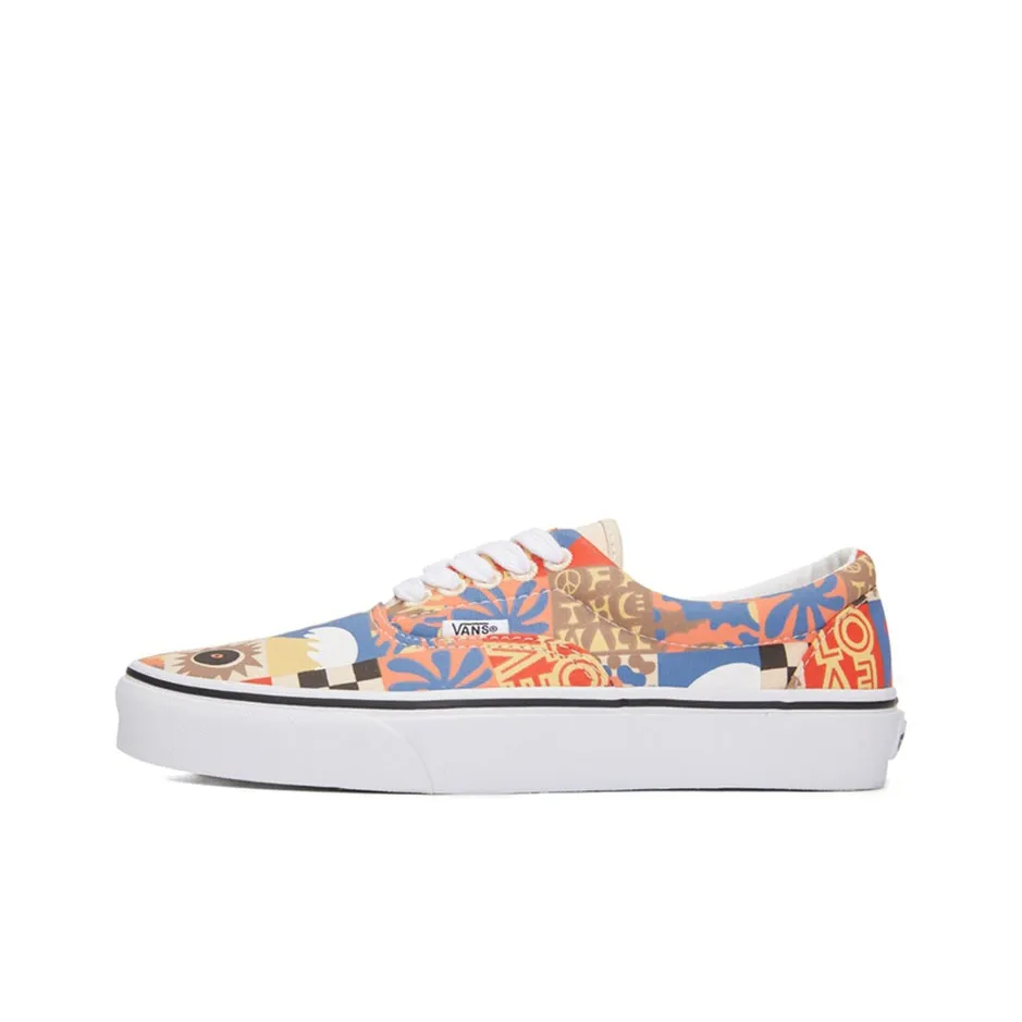 VANS Era Low Top Скейтборд Кроссовки Унисекс Синий Оранжевый