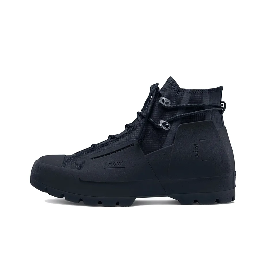 A COLD WALL* x Конверс Lugged 'Угольный' Противоскользящие Износостойкие Высокие Кроссовки для скейтбординга Унисекс