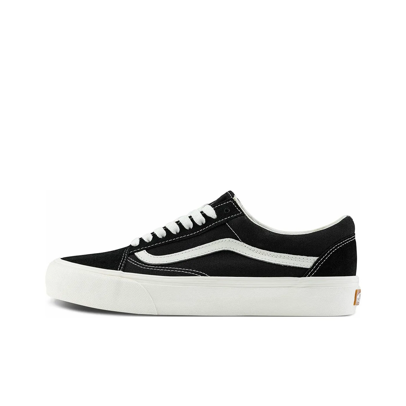 Vans OLD SKOOL VR3 Low Топ Скейтборд Кроссовки Унисекс Черный Белый