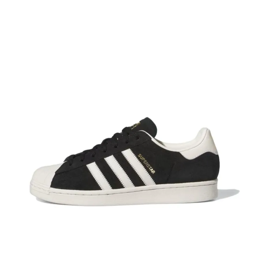 Adidas Originals Superstar Skateboard Shoes Men Low Top Black