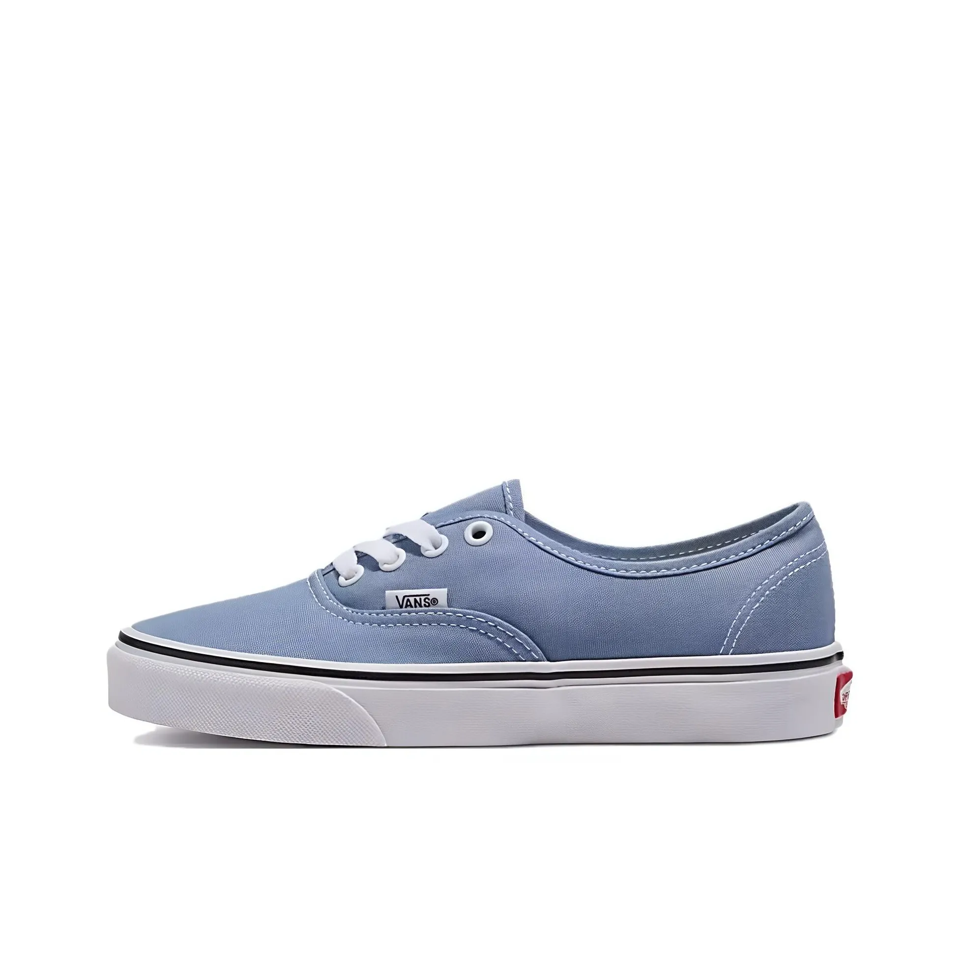 Vans Authentic Устойчивые к истиранию Низкие Кроссовки для скейтбординга Унисекс Синие