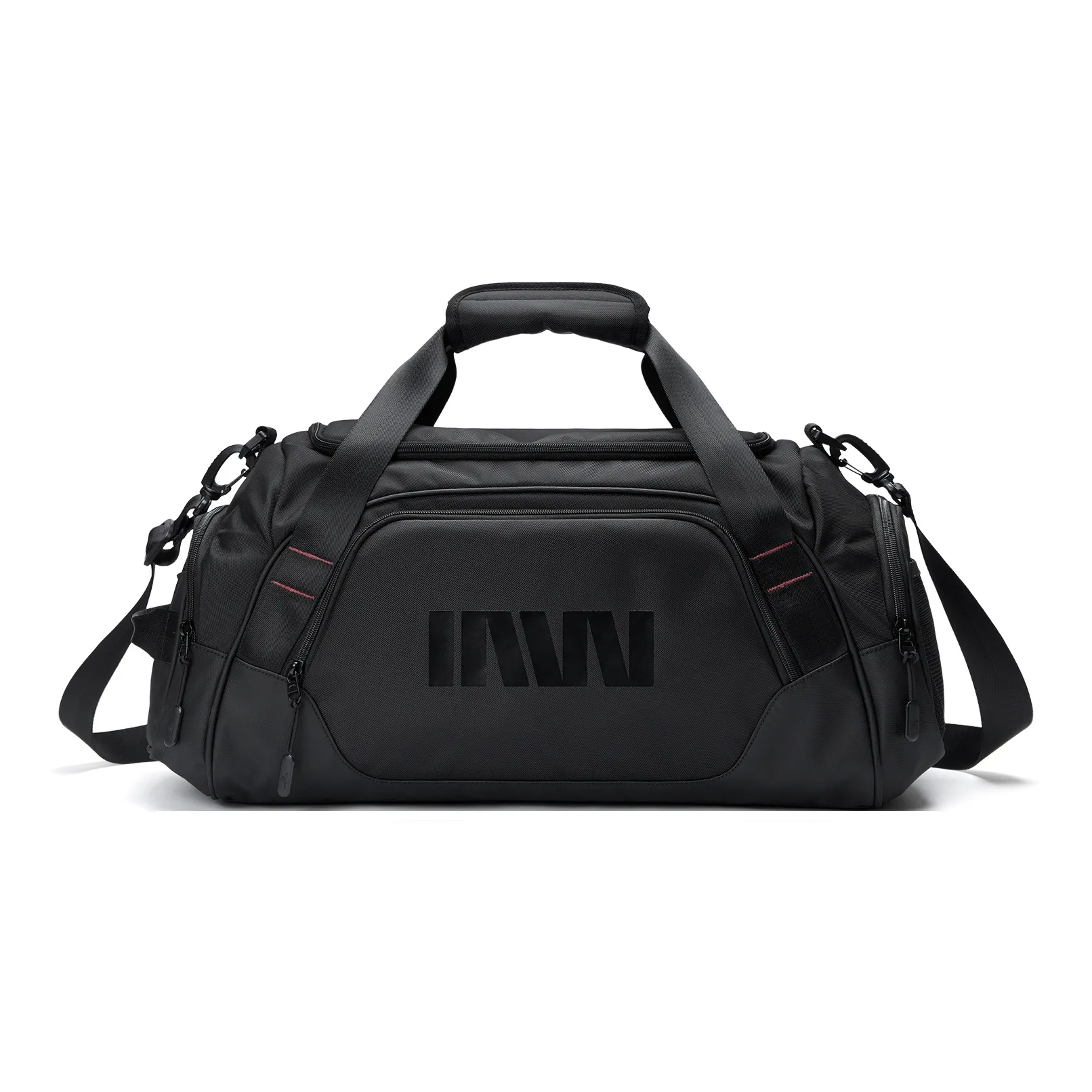 SEPTWOLVES Дорожная сумка Сумка для путешествий Ткань Спортивный зал Сумка QPL Унисекс Черный