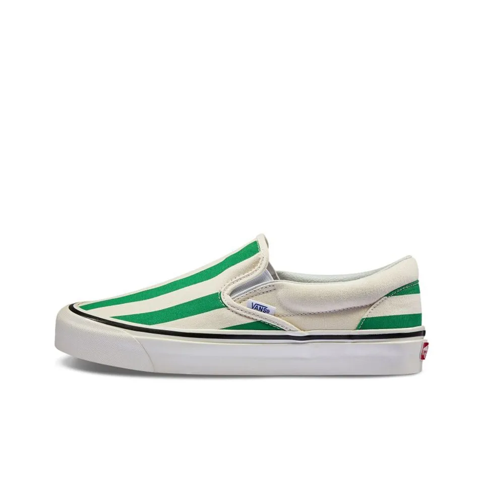 VANS Slip On Classic 98 DX Low Top Скейтборд Кроссовки Unisex Зеленый Белый