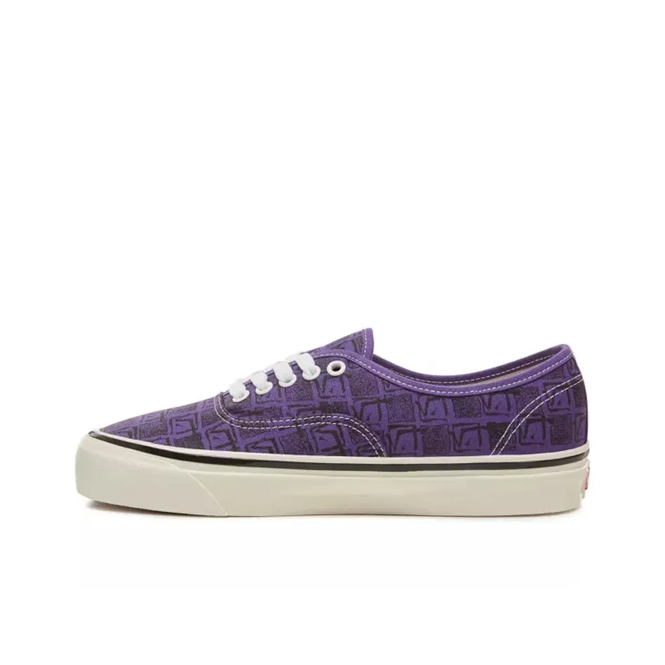 VANS Authentic Anaheim Factory 44 Low Top Скейтборд Кроссовки Unisex Черный Фиолетовый
