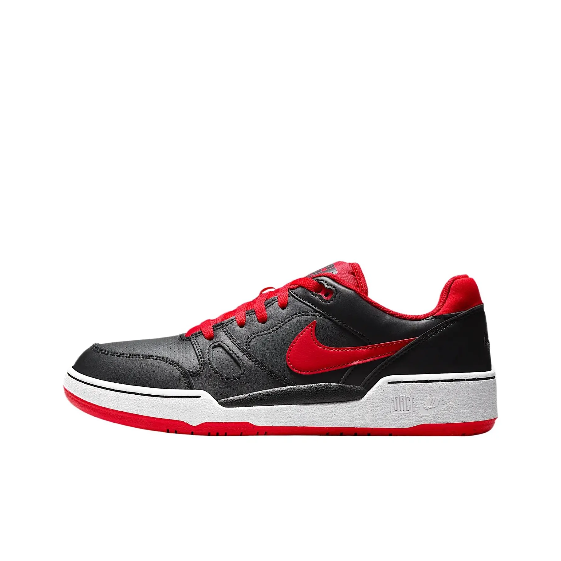 Nike Full Force Термостойкие противоскользящие водонепроницаемые низкие кеды для скейтбординга мужские черные