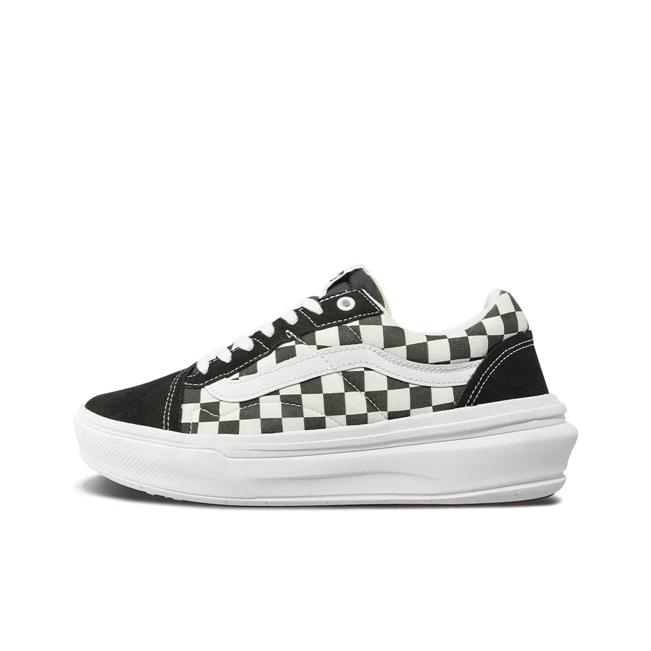 VANS Old Skool Collection Overt CC Low Скейтборд Кроссовки Унисекс Черный Белый