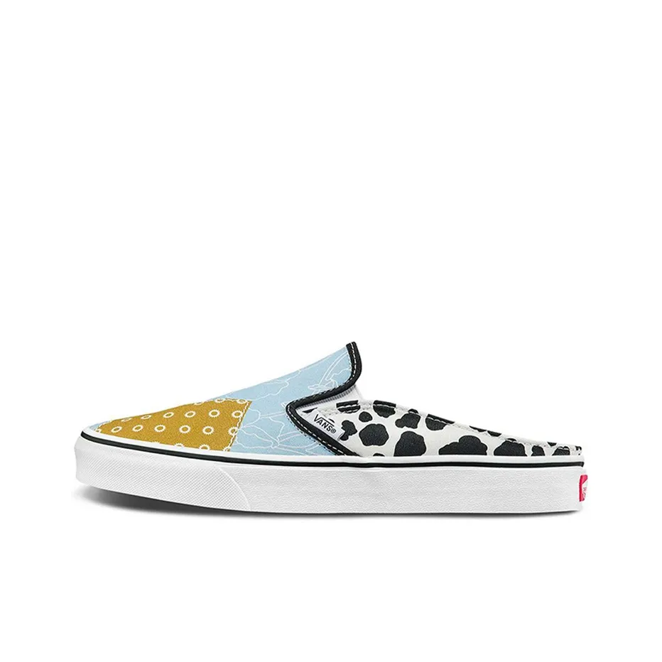 VANS Slip On Series Mule Low Top Скейтборд Кроссовки Унисекс Многоцветные