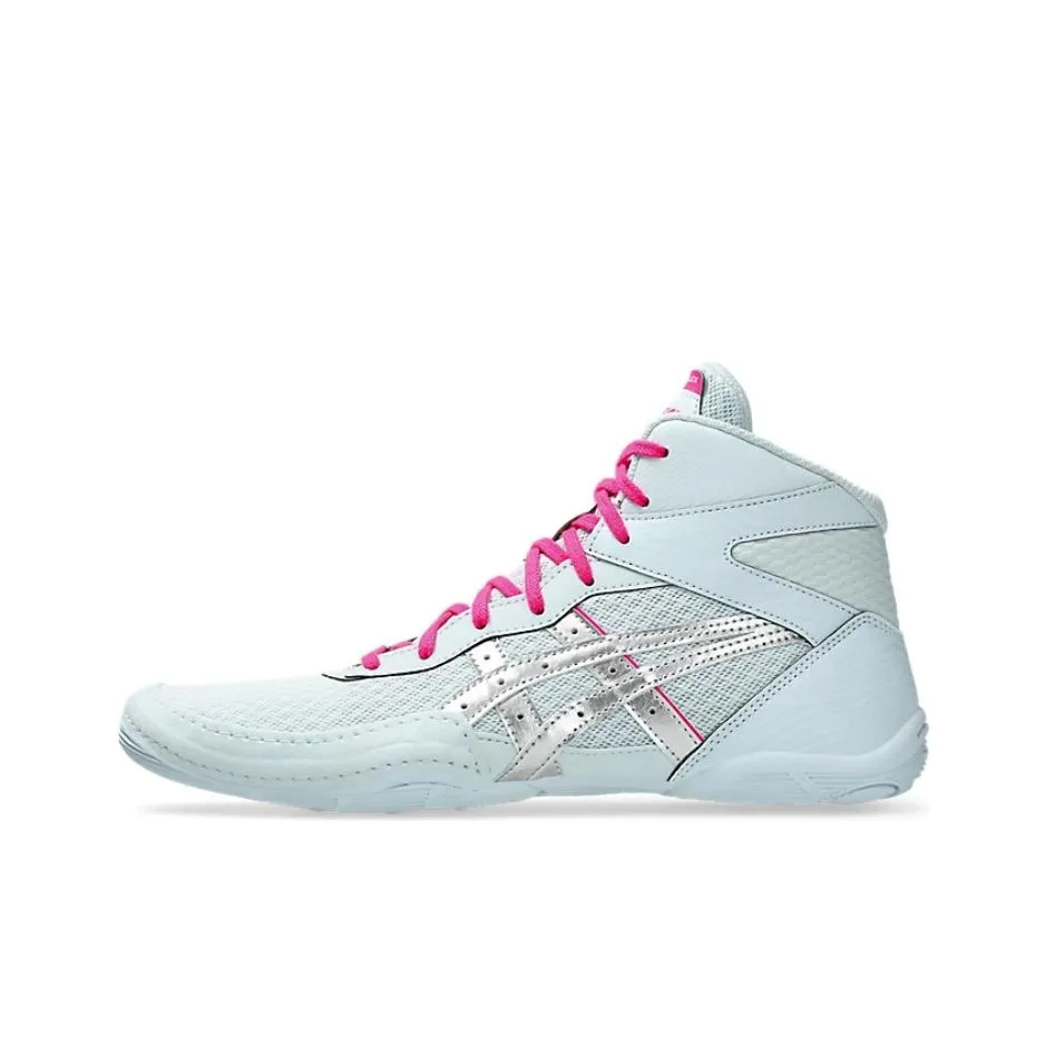 Asics Matflex 7 Удобные и Легкие Устойчивые к Износу MID Тренировочные Кроссовки Мужские Светло-Синие Серебряные