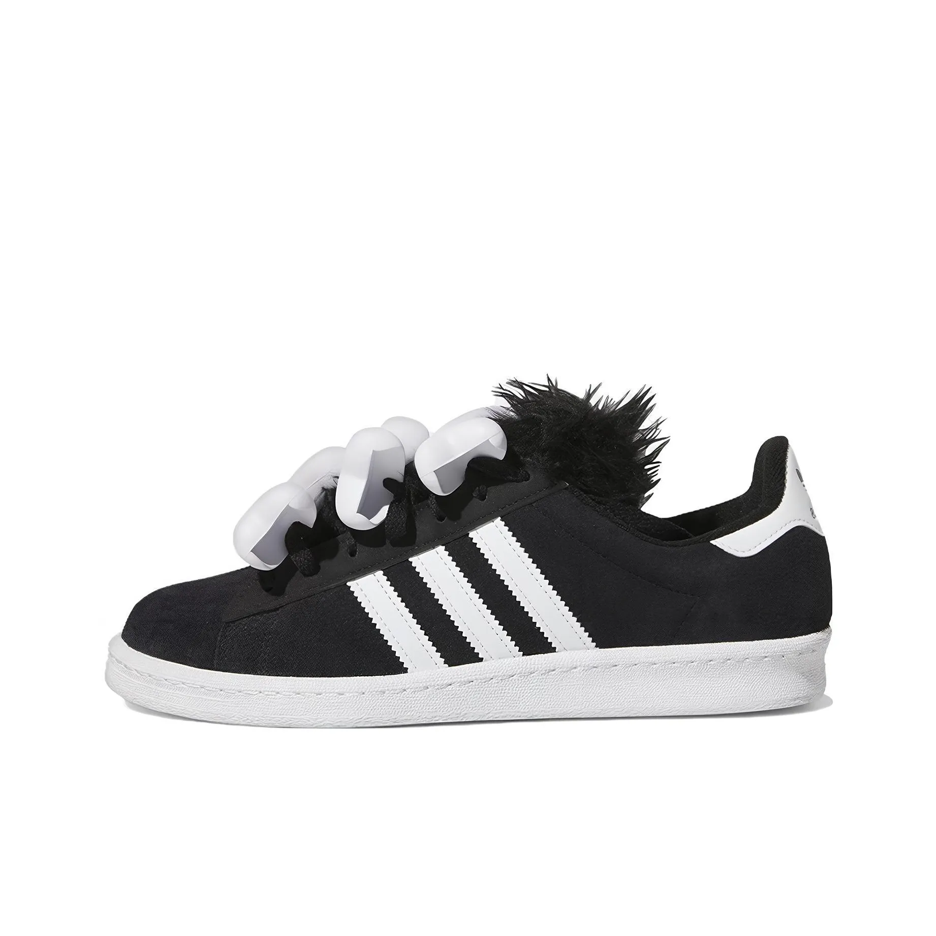 adidas originals x JEREMY SCOTT Campus 80s JS Bones Противоскользящий устойчивый к истиранию Низкий Топ