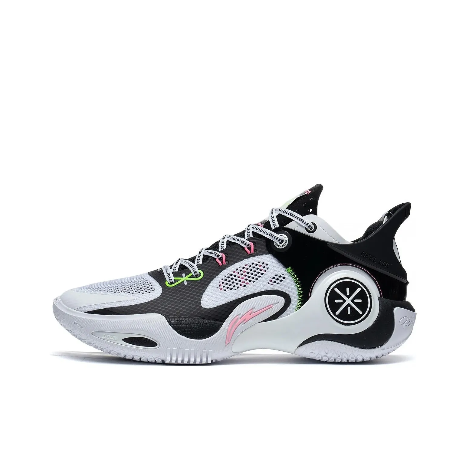 Li NING Wade Fission 8 Устойчивые к износу Дышащие Низкие мужские баскетбольные кроссовки