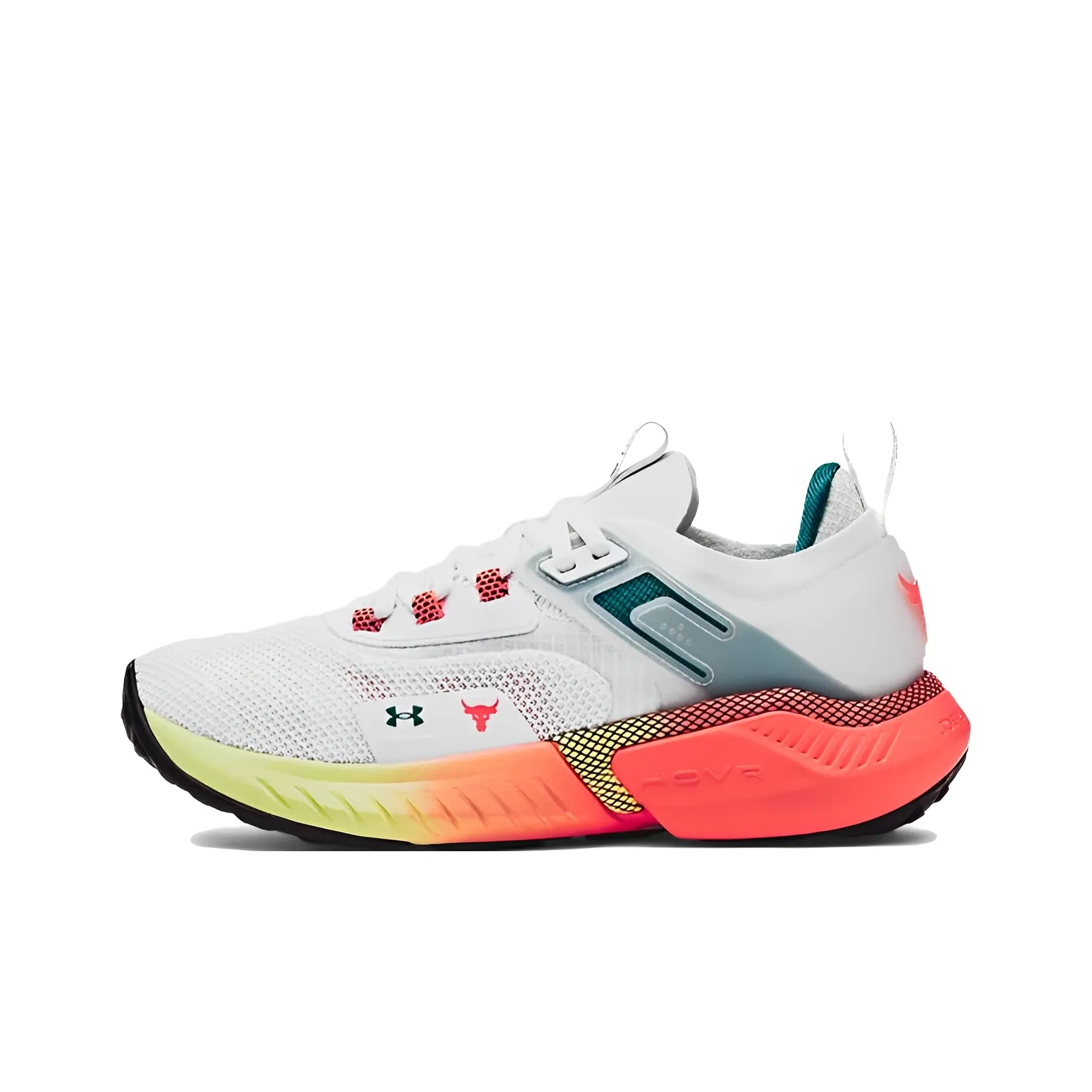 Under Armour Project Rock Johnson 5 Амортизирующие противоскользящие низкие кроссовки для тренировок женские