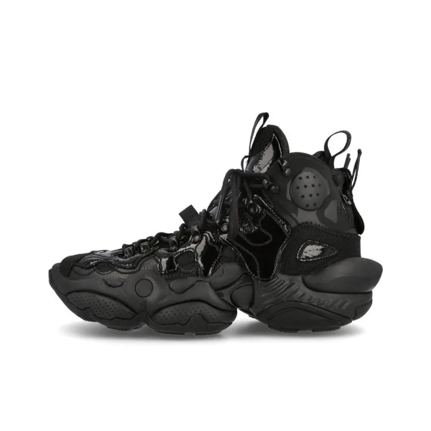 Li NING New York Модный Неделя Пассаж Стиль ACE Удобные Высокие Баскетбольные Кроссовки Унисекс Черные