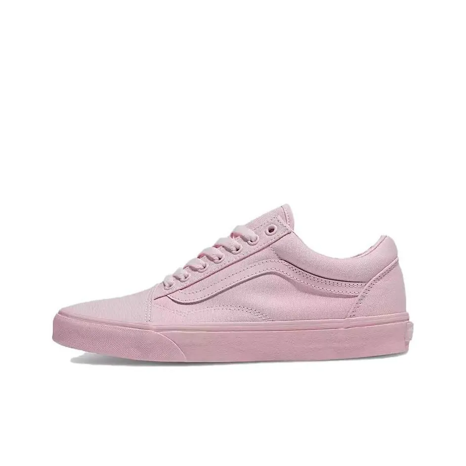 Vans Old Skool Slip-Resistant Abrasion-Resistant Low-Top Skateboard Shoes Unisex Pink Ванс Old Skool Slip-Resistant Abrasion-Resistant Низкие Кеды для Скейтбординга Унисекс Розовые