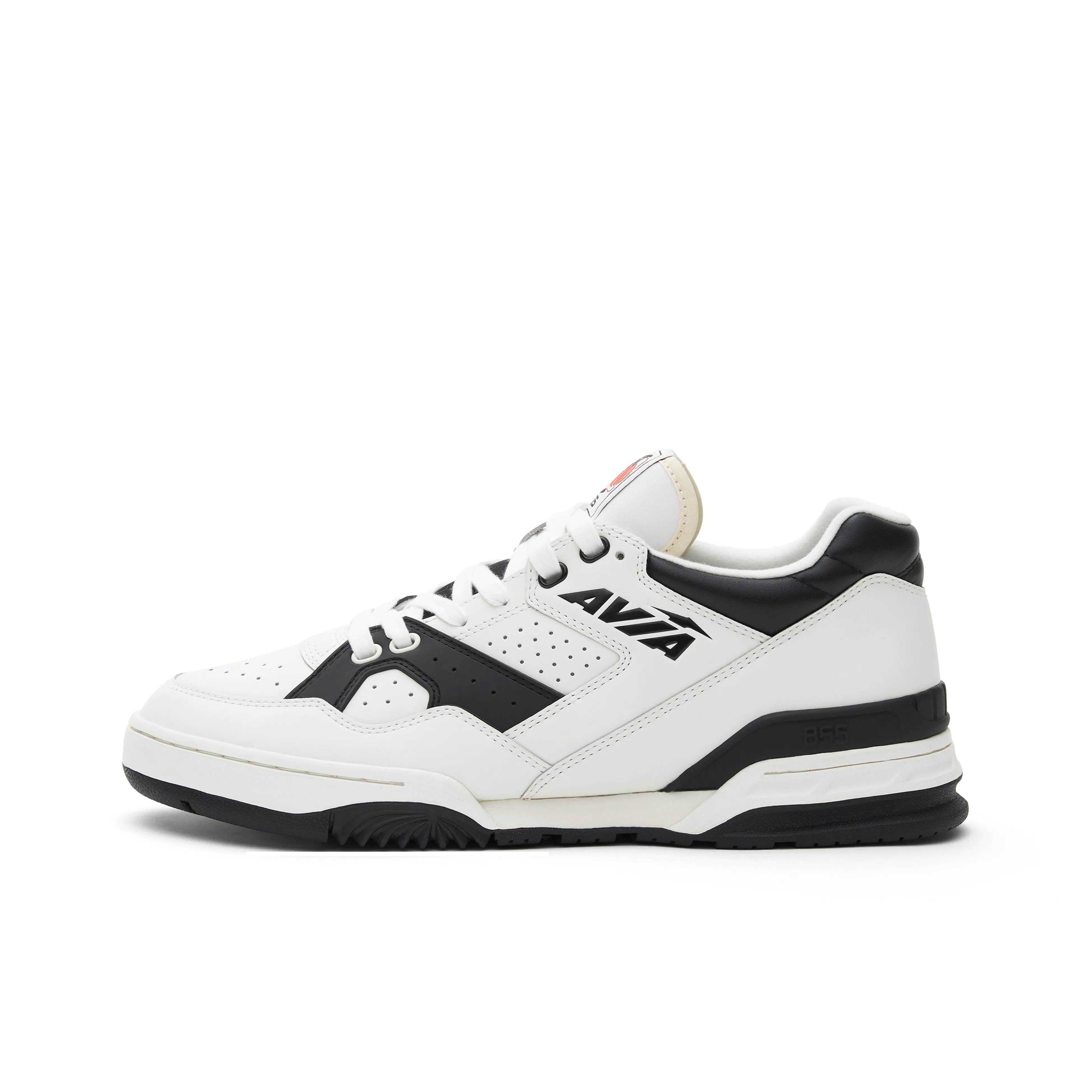 AVIA 855 Low Top Винтажные Баскетбольные Кроссовки Мужские Черно-Белые