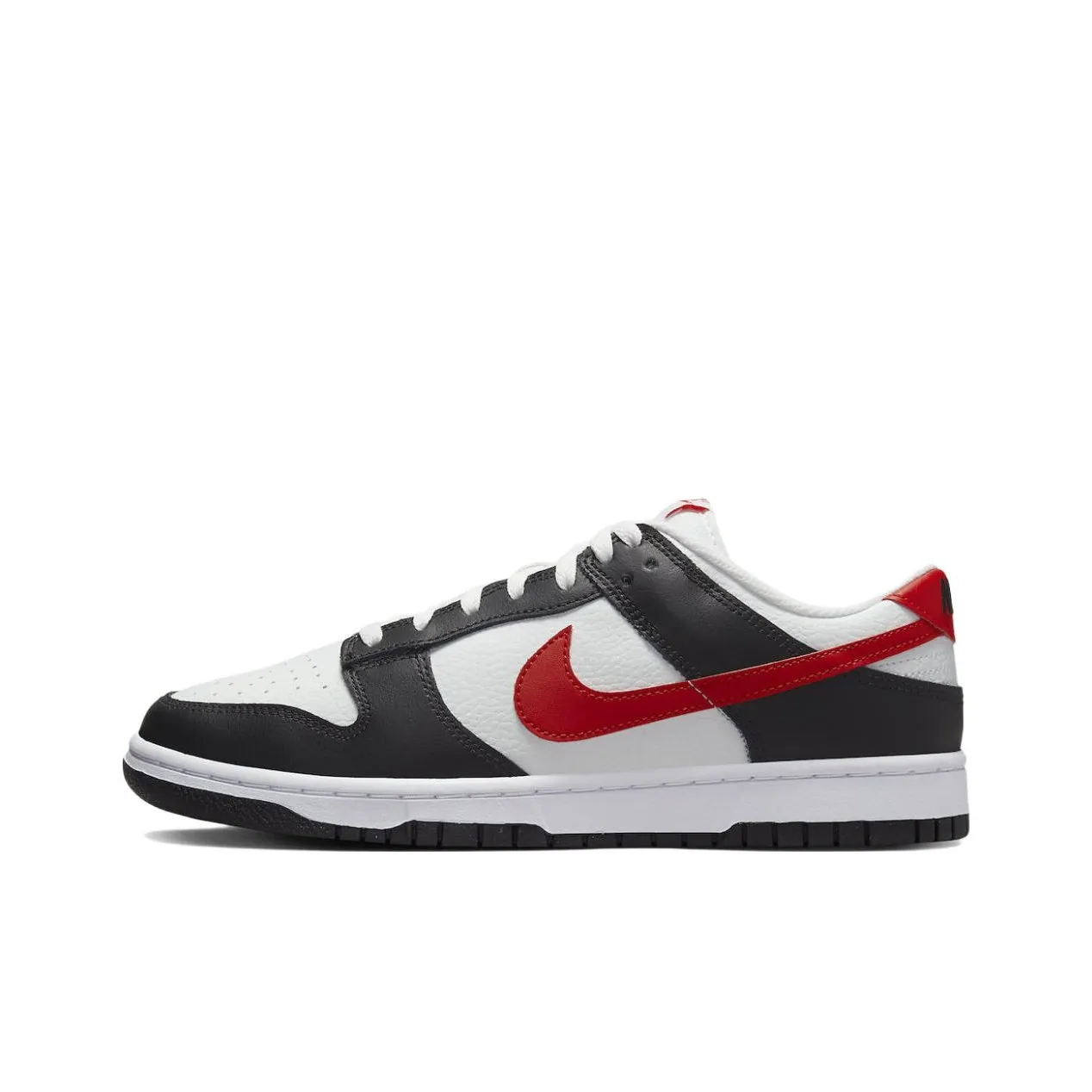 Nike Dunk Skateboard Shoes Men Low Top Black/University Red/White