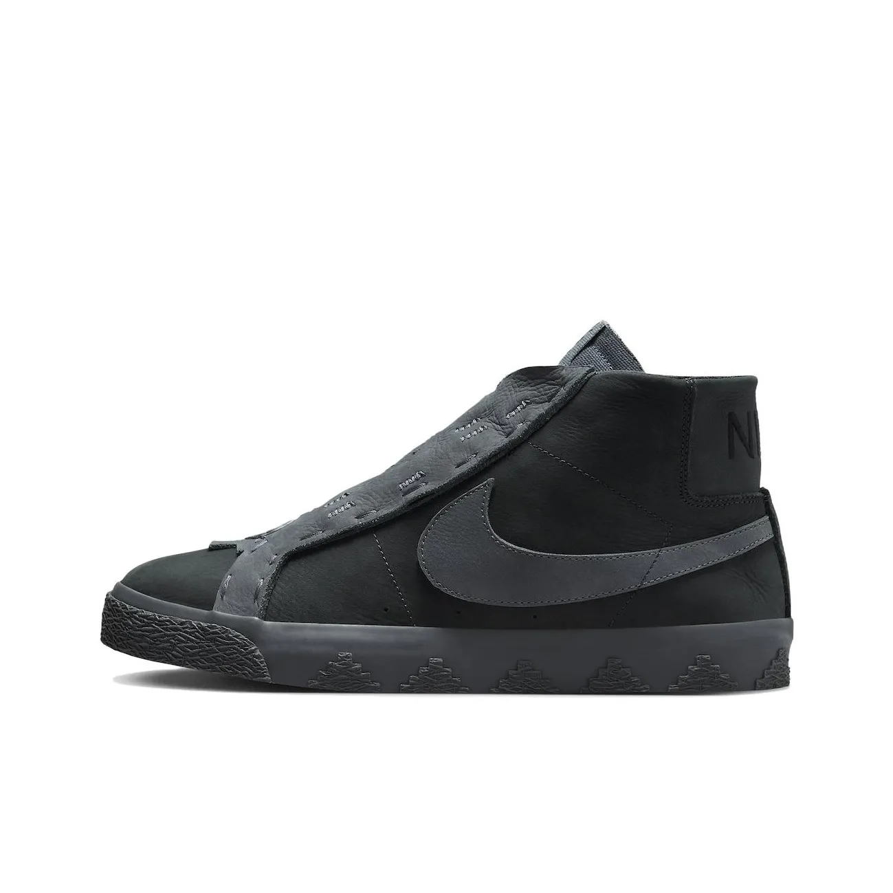 Di'Orr Greenwood X Nike SB Zoom Blazer Антислиповый MID Скейтборд Обувь Мужская Серый