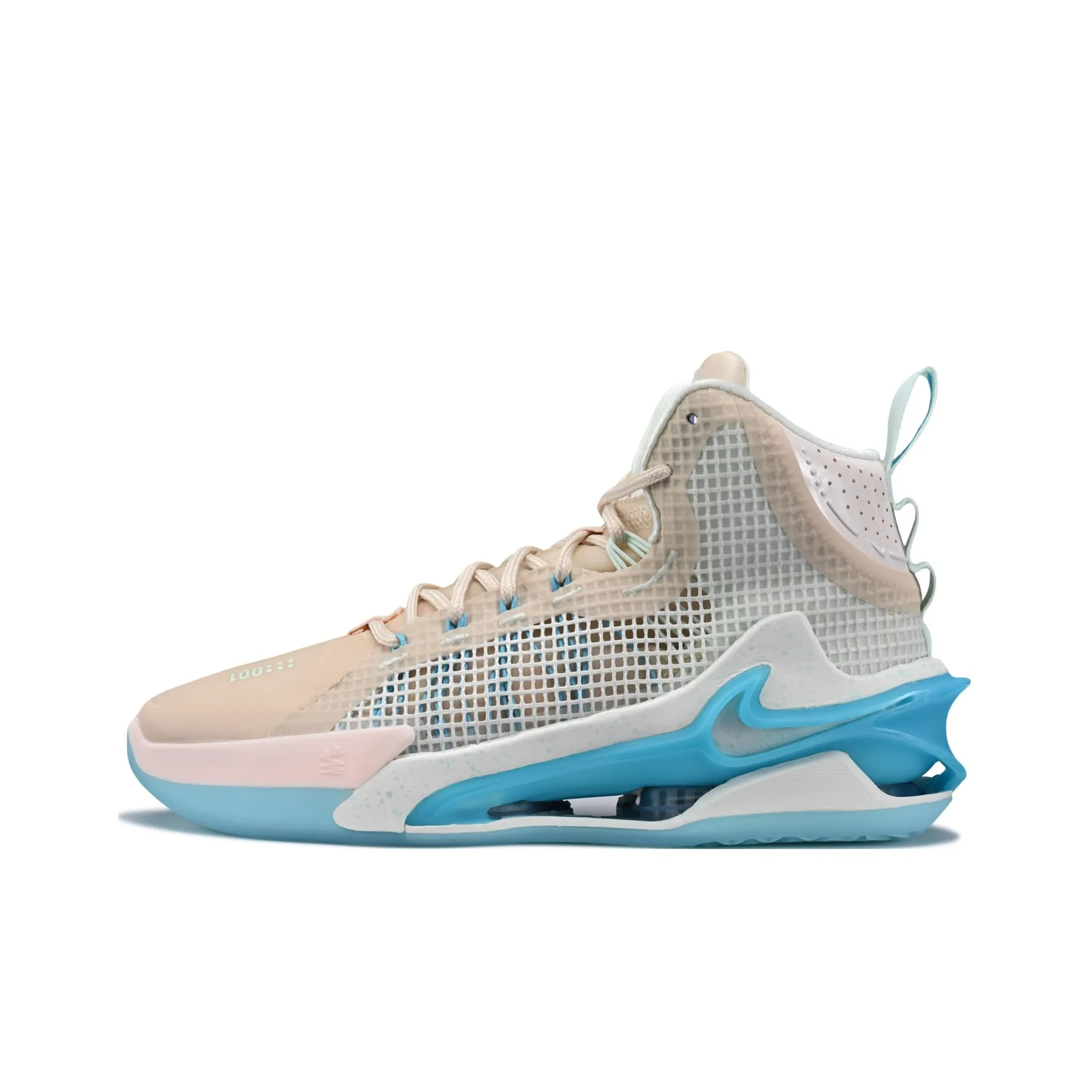 Nike Air Zoom GT Jump EP Амортизация Противоскользящие Устойчивые к истиранию Высокие Баскетбольные кроссовки Унисекс