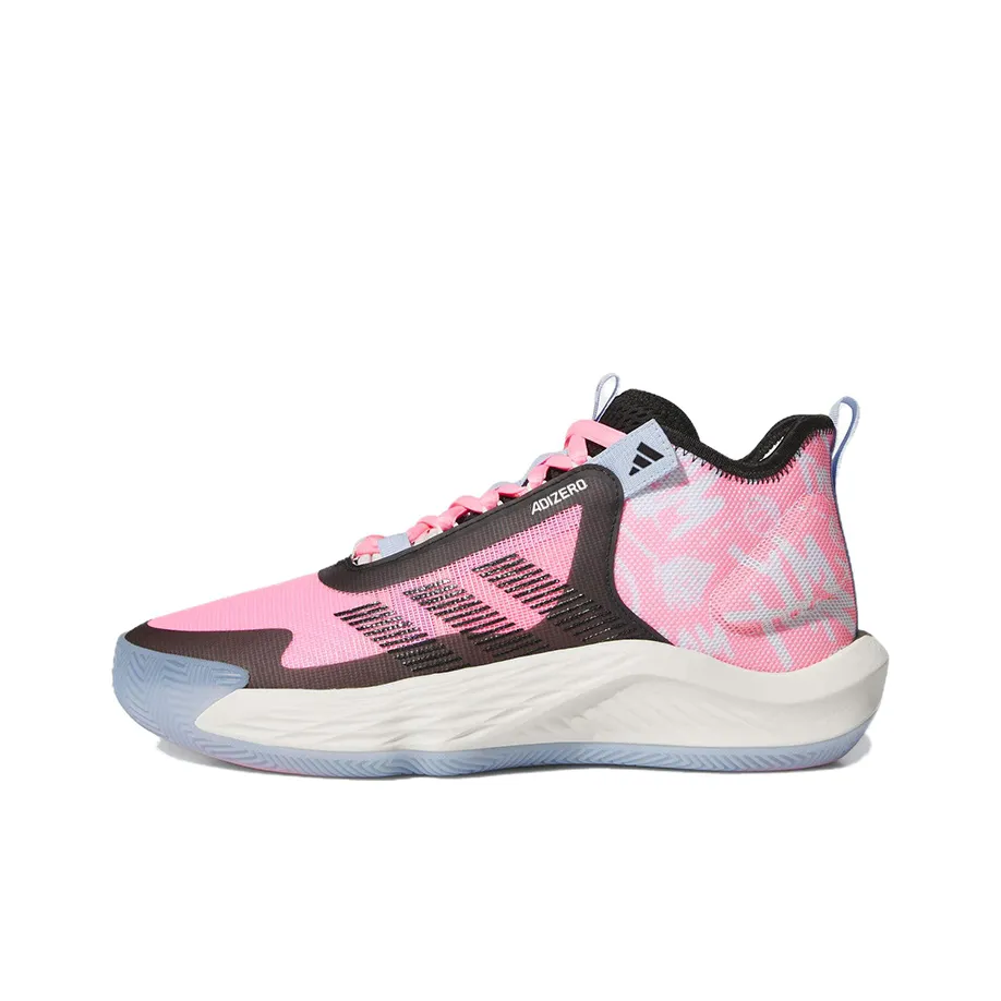 Adidas ADIZERO SELECT Амортизация Противоскользящие Устойчивые к истиранию MID Топ Баскетбольные кроссовки Мужские