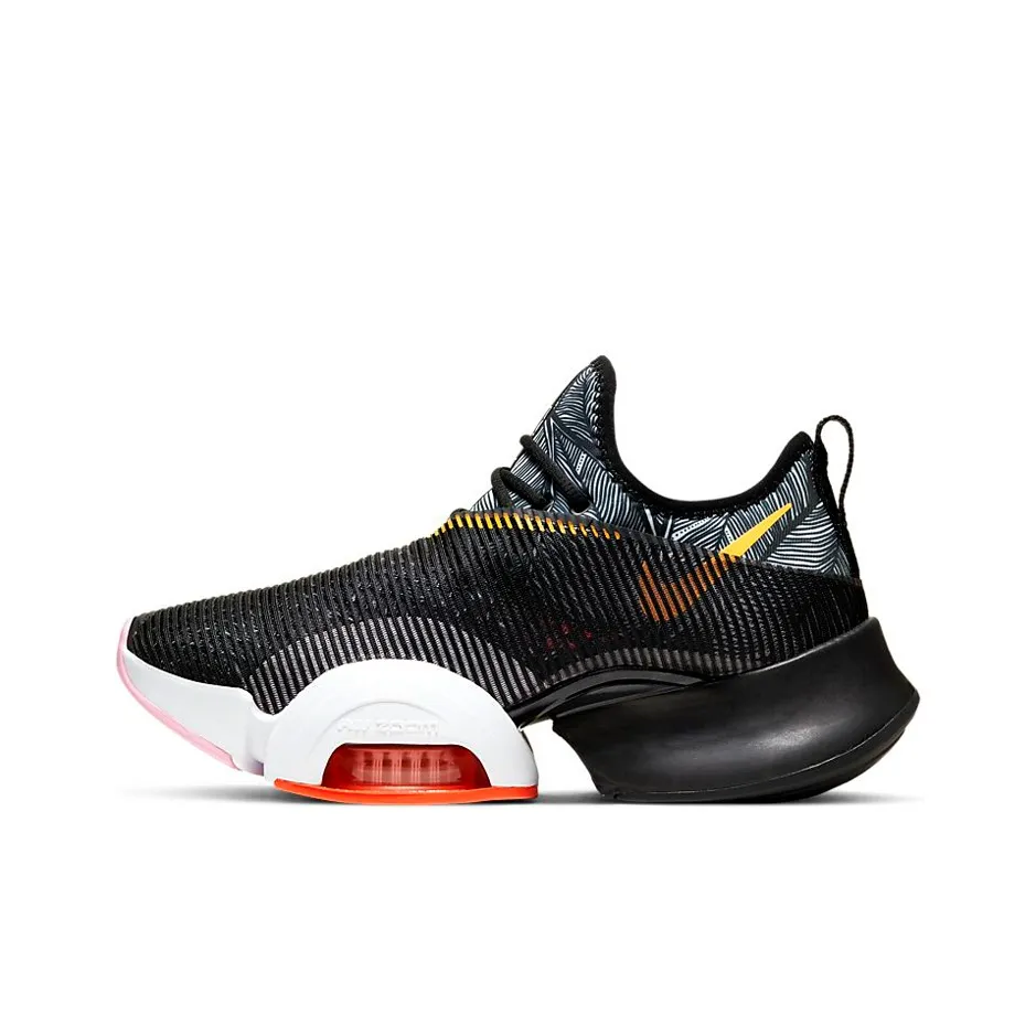 Nike SuperRep Training Shoes Women's Mid Top Black Gold Pink