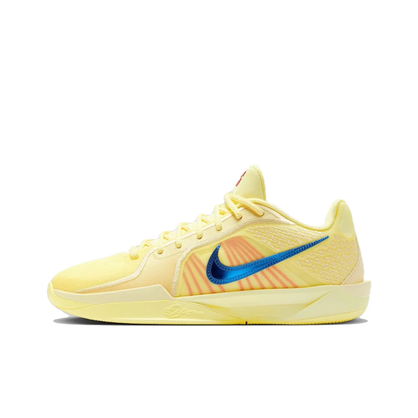 Nike Sabrina 2 противоскользящие устойчивые к истиранию низкие баскетбольные кроссовки женские желтые