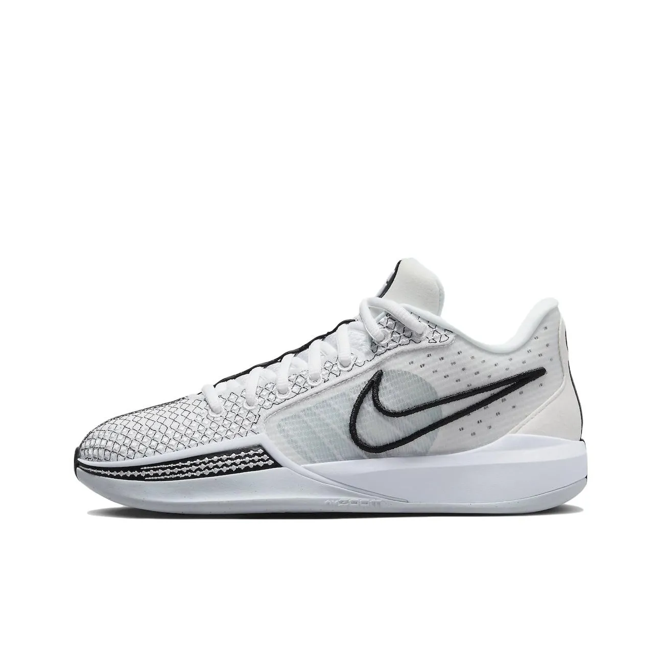 Nike Sabrina 1 Basketball Shoes Women's Low Top White Black