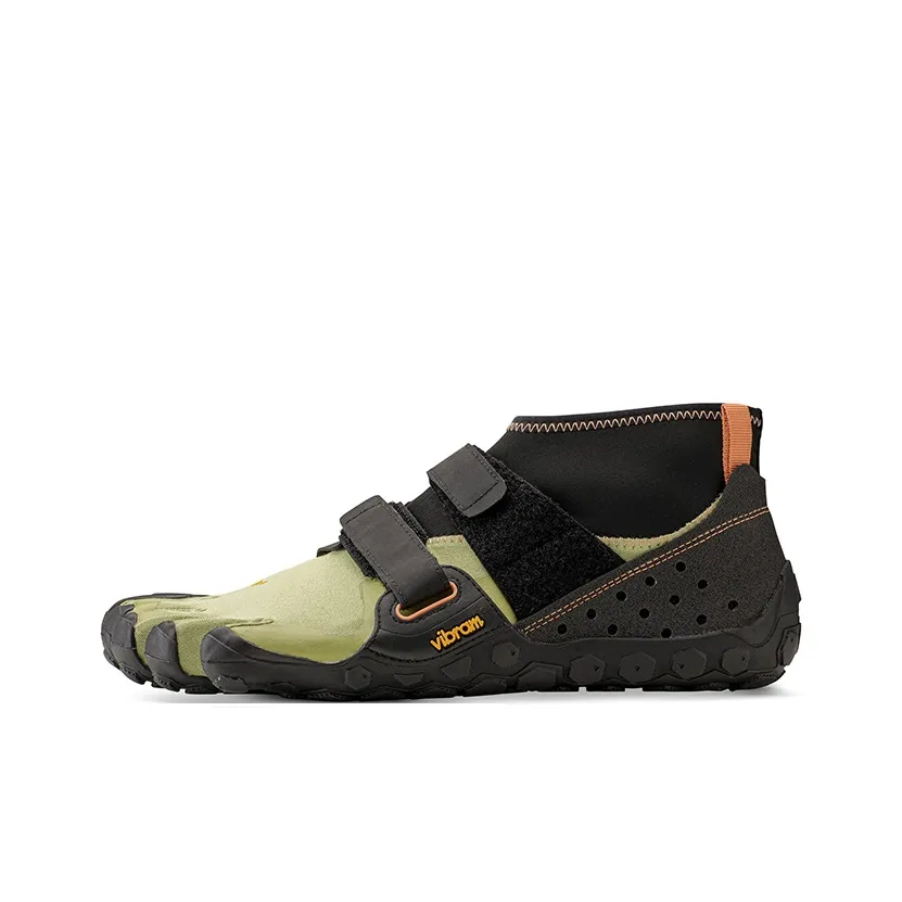 Vibram Противоскользящие Устойчивые к износу Быстросохнущие Кроссовки для тренировок MID Мужские Армейский зеленый