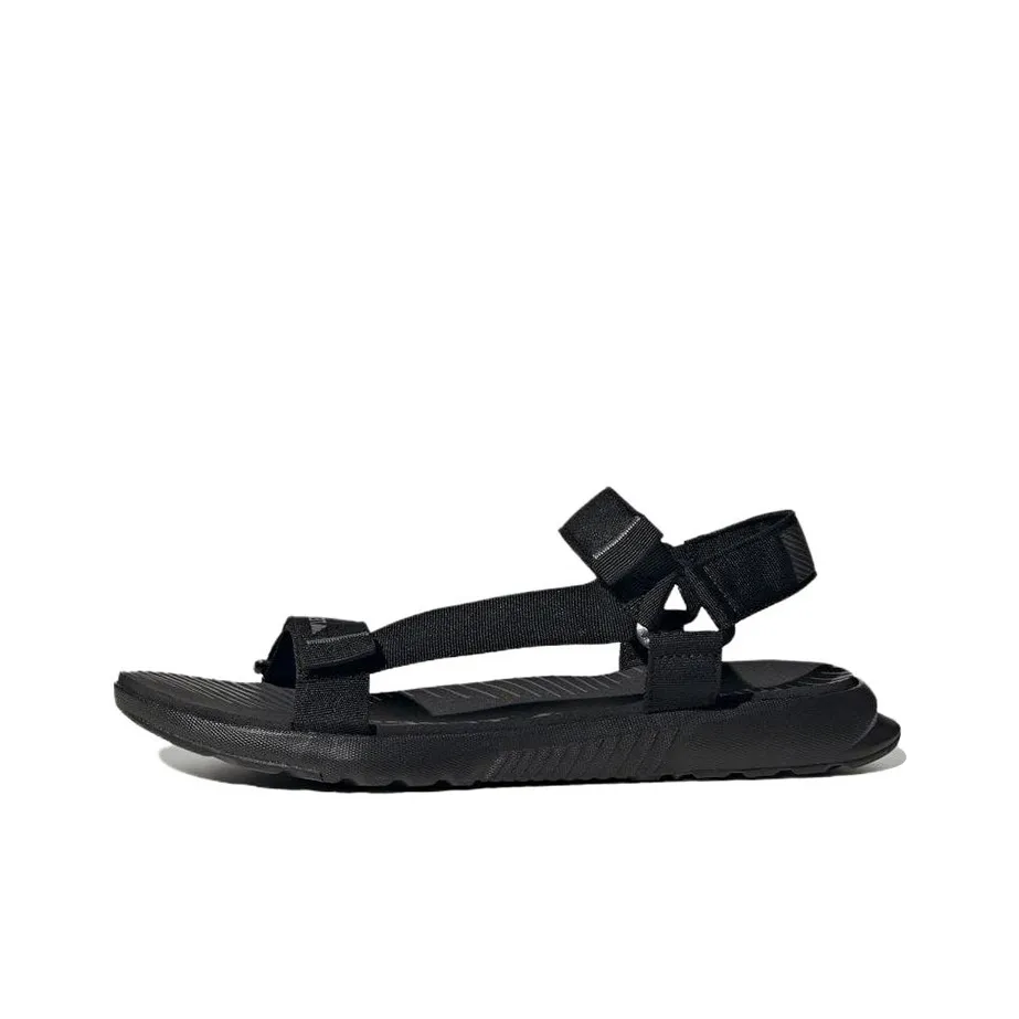 Adidas Hydroterra Light Sandals Противоскользящие устойчивые к истиранию Спортивные сандалии Унисекс Черные