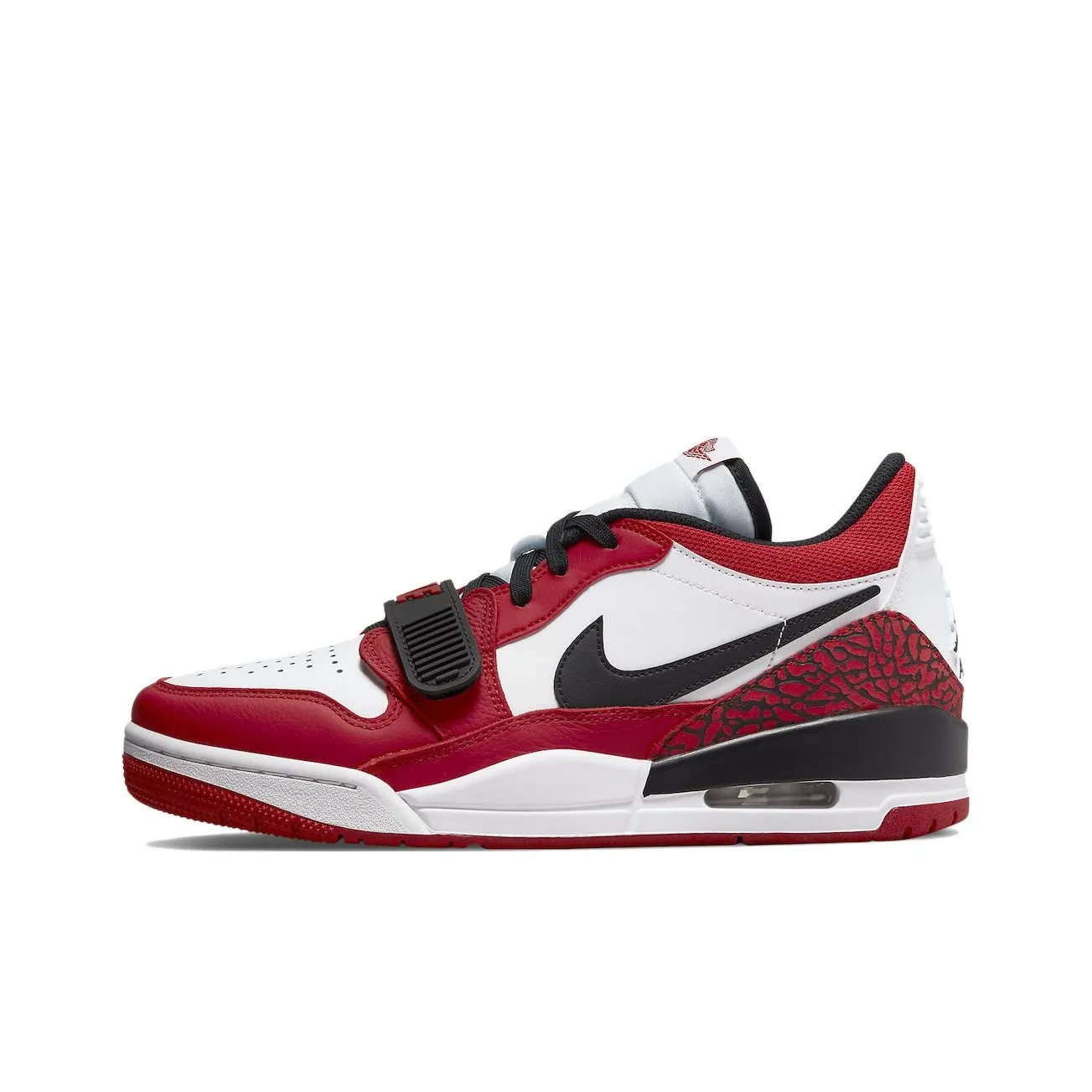 Jordan Legacy 312 Vintage Basketball Shoes Men Low Top White/Red/Black
